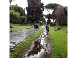 Photo of Via Appia Bike Tour Rome 2013 Even on a rainy day a bike trip along Via Appia is fantastic!!! , Hans W - April 2013