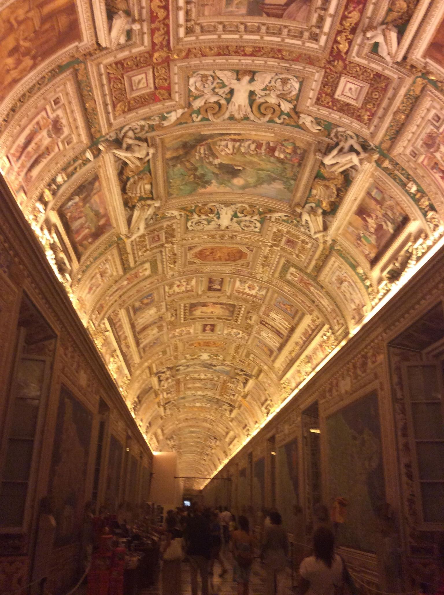 All of the ceilings were stunning