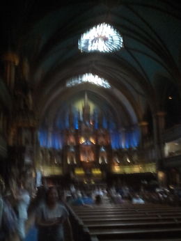 Photo of Interior Notre Same Basilica This is the center attraction of Notre Same. It is well worth Canadian 5 to go in. This is required to tour Notre Same Basilica as it is a National Historic landmark. , Bill - July 2016