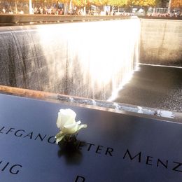 Photo of God Bless A moving and very emotional guided tour around 9/11 Memorial and Ground Zero. , Deena M - November 2015