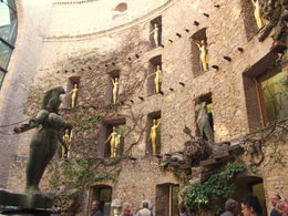 Photo of A view of the Dali Theater court yard. The courtyard of the museum is full of symbolism and sculptures that immerse you in Dali's dream-like vision. , Deidre H - October 2015
