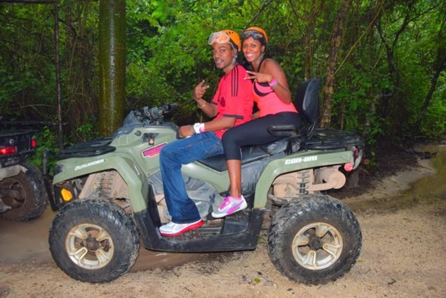 During our adventure!
