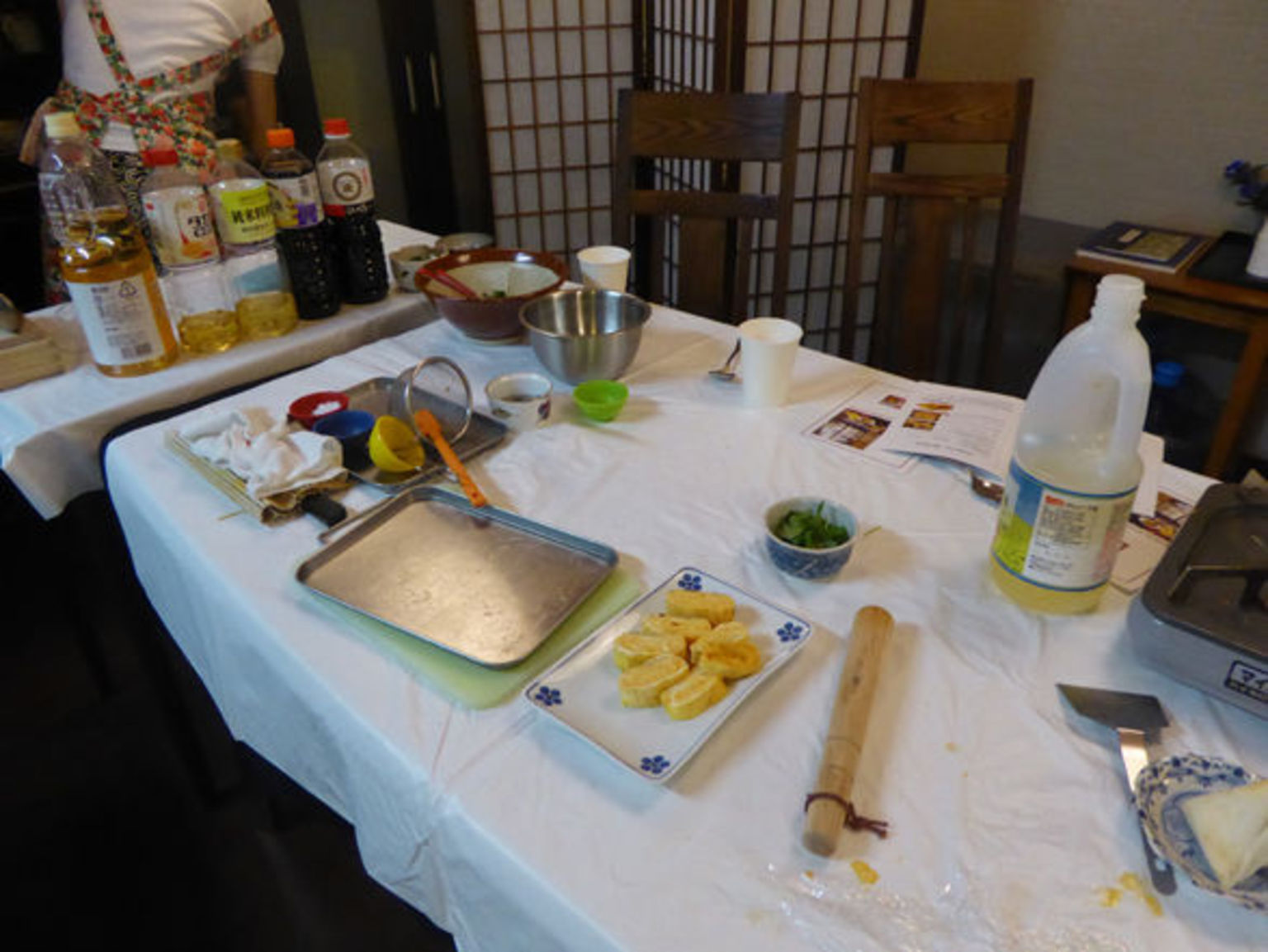 Cookery lesson at WAK