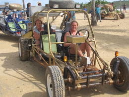 Photo of In our dune buggys in Punta Cana They have 2 seater and 4 seater dune buggys and the were more comfortable than I thought they would be. Cushions are available for seat and back if needed. , Brenda H - December 2010