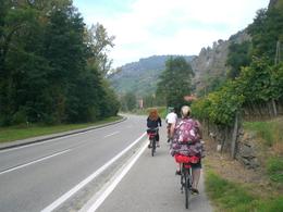 Photo of Wachau Valley (Austria) bike tour: On the bikes between tastings Wachau Valley bike tour: Bikes were in great condition and the cycle routes were easy to follow - November 2011