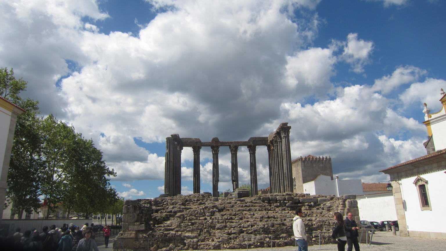 The Roman Ruins in Evora