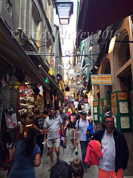 Photo of Tourists Skip the crowds and cheap souvenir shops at the bottom of the city and head up to the Abbey. The crowds at the top will get very thick later in the afternoon. , Cindy M - September 2016