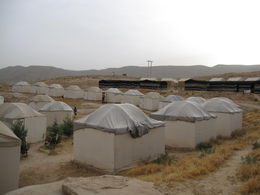 Photo of IMG_2988 stayed in Bedouin camp tents which were really wood structures with cots inside. Warm and toasty. Nearby building had hot showers and bathroom facilities , Amanda B - June 2015