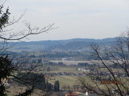 Photo of Royal Castles of Neuschwanstein and Linderhof Day Tour from Munich A beautiful view of the valley and town below Neuschwanstein Castle. , Phillip S - March 2014