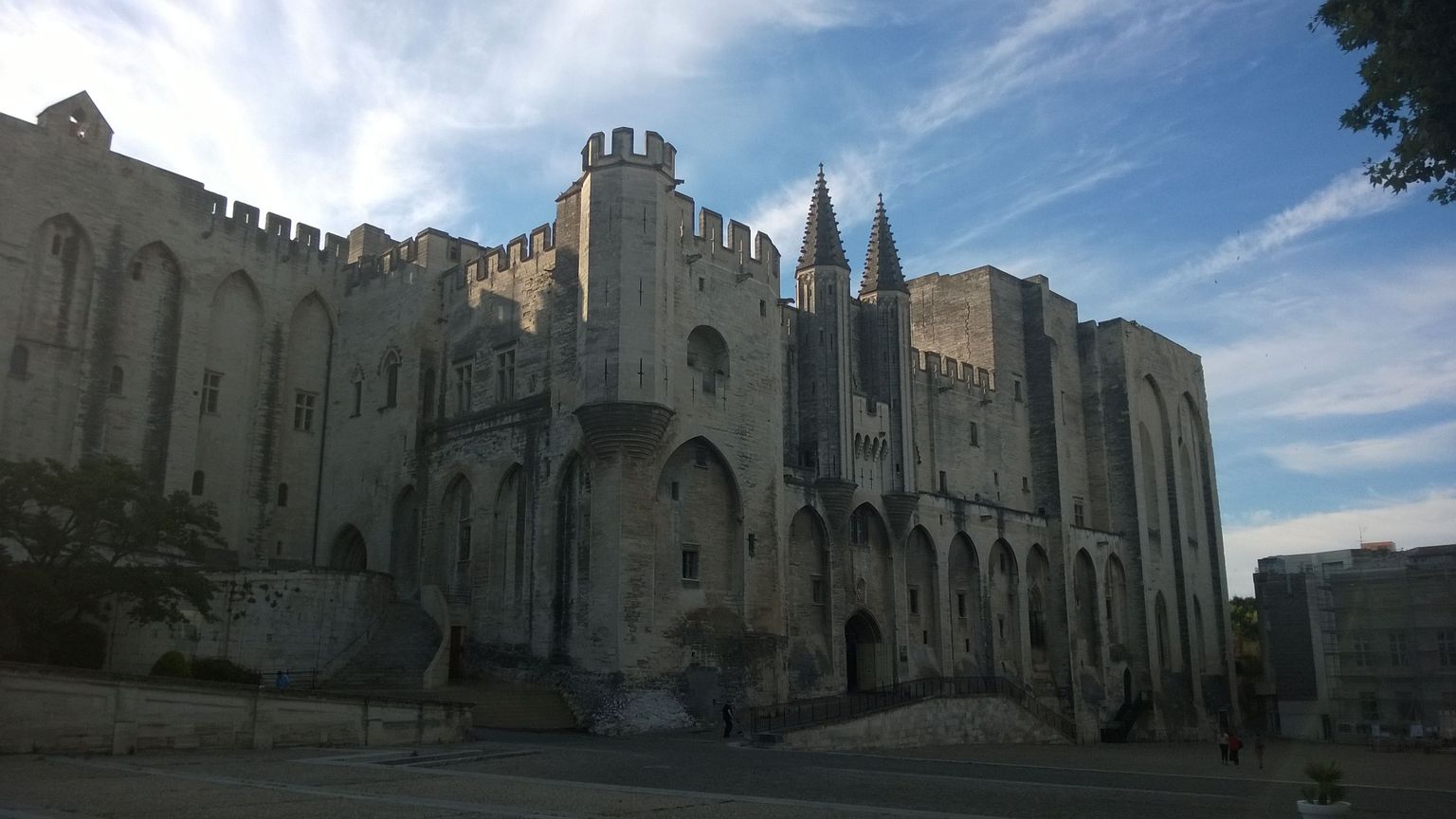 Entrance of Papal Palace Avignon