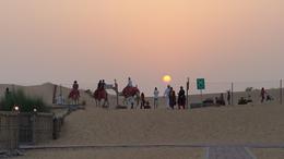Photo of Desert Camp At the desert camp which is part of the desert safari, we got to experience camel rides, shisha, henna painting, traditional dance, sand surfing, driving through the sand dunes and enjoy BBQ food in ... , York Seng G - September 2016