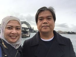Photo of Me and my significant half. Checking out the upper deck of the cruise boat. , Ingenuity72 - July 2016