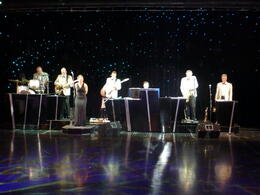 Photo of Pre-Lido Show The oldies band kinda gets u into the mood before the show. But if u don't like the oldies, skip the dinner. , King David - August 2012
