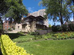 Photo of Frank Lloyd Wright Emil Bach house This is part of an excursion tour. I was there on a weekend but you can tour it Wednesday's and Thursdays. If you like Frank Lloyd Wright you'll love this house. , Sanban K - August 2016