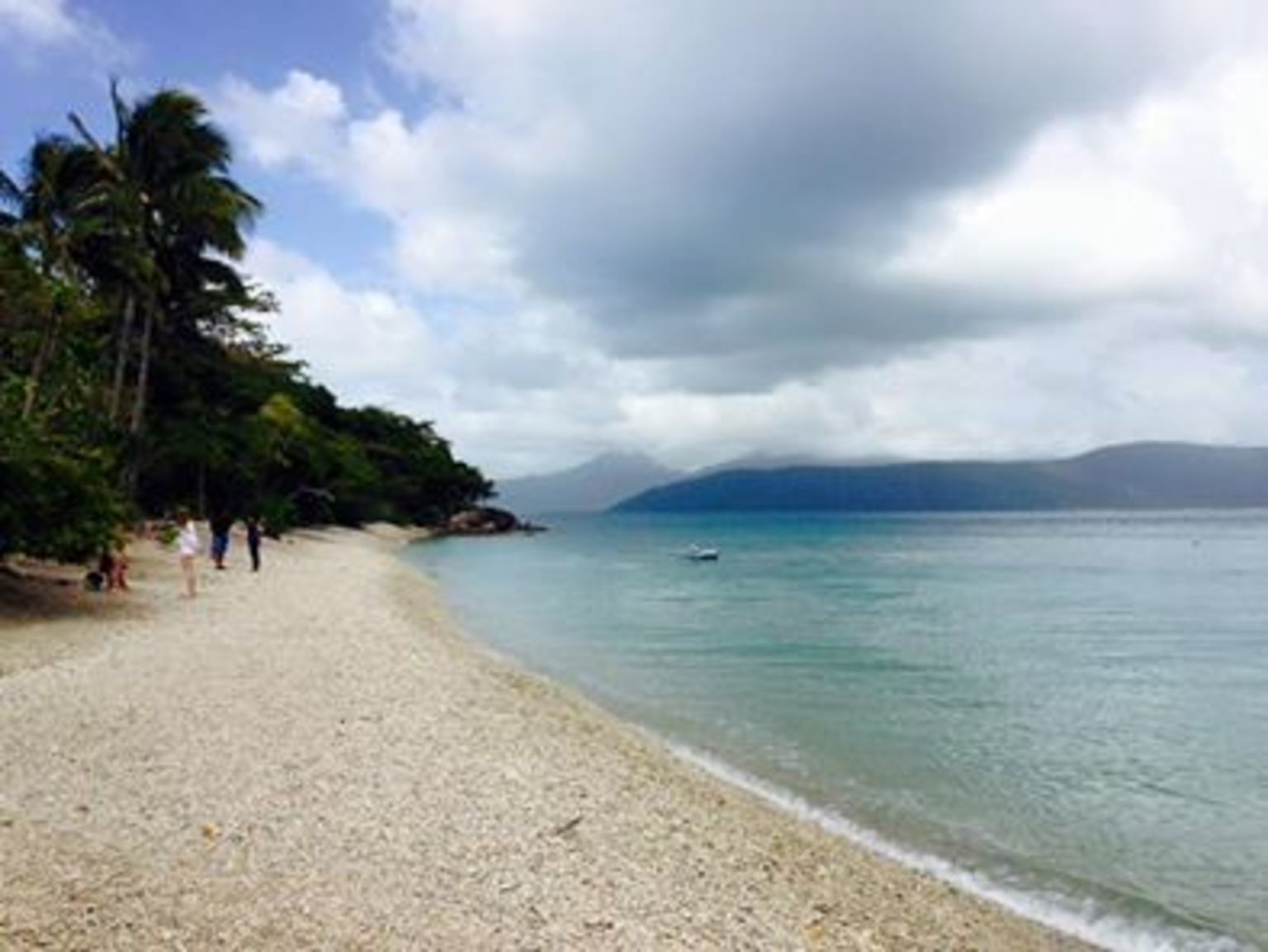 Beautiful coral beach on Fitzroy Island