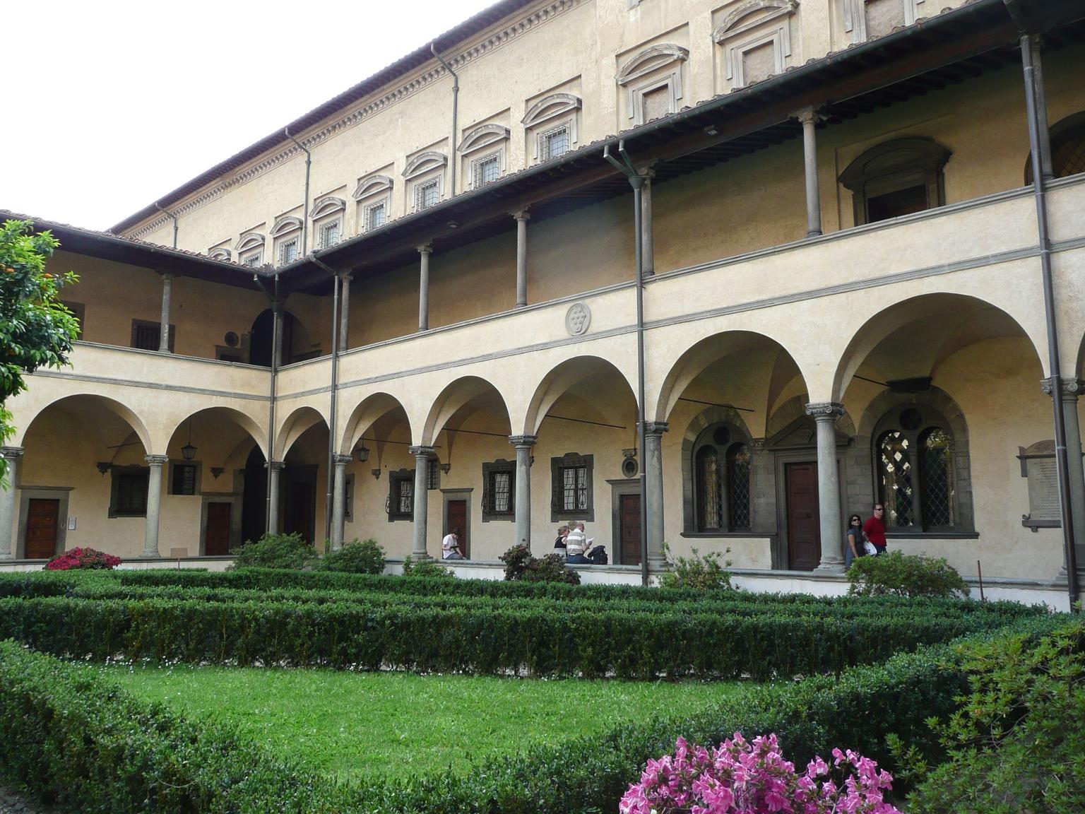 The Cloister of Basilica di San Lorenzo