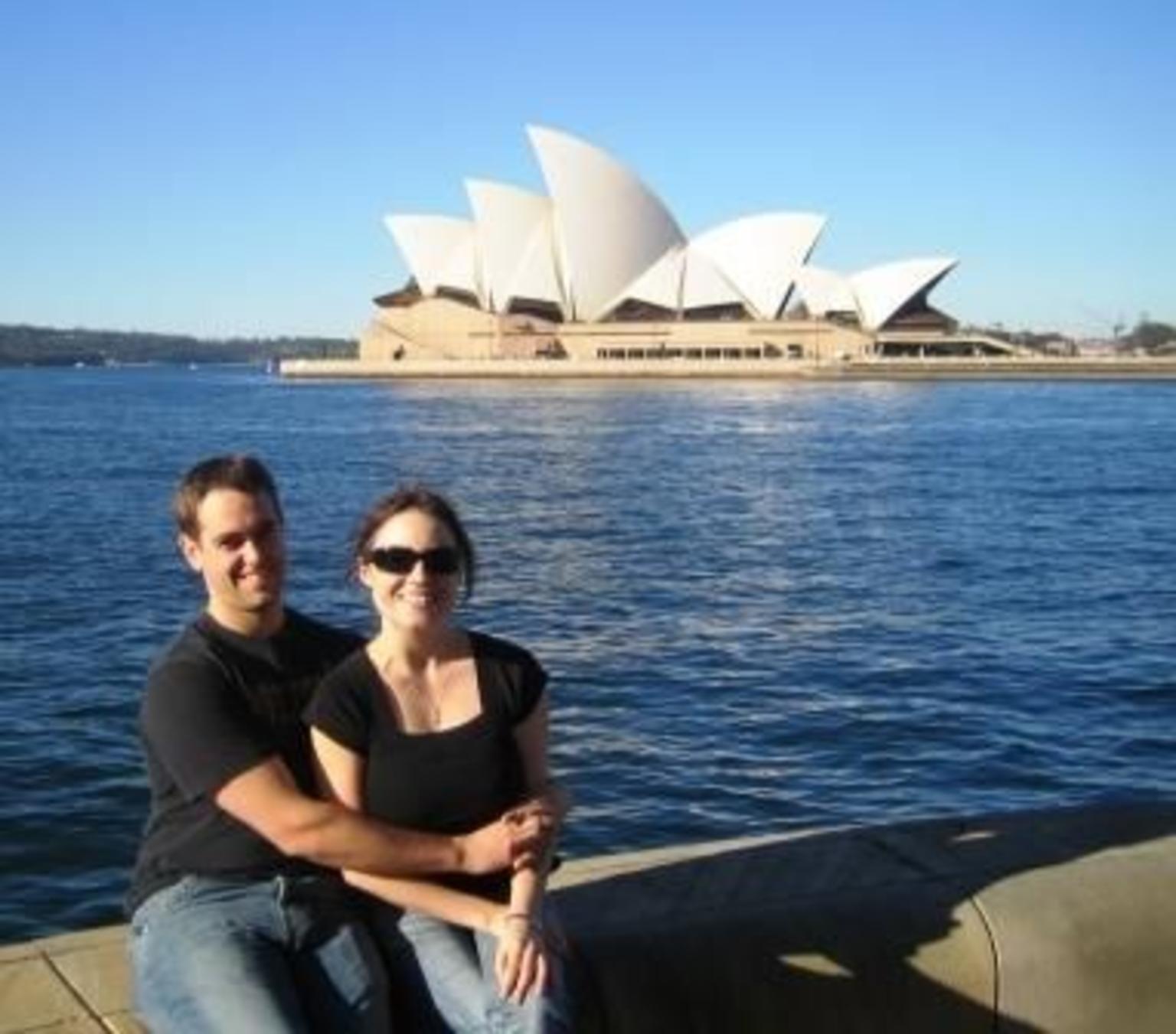A photo opportunity on our Sydney walking tour!