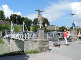 Photo of Family bike ride This is the bridge Maria and the Von Trapp children rode their bikes , Dennis E - August 2016