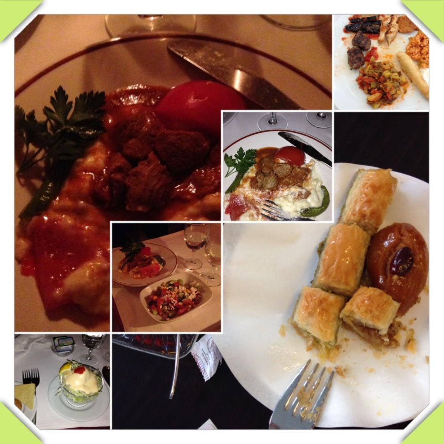 Turkish dinner