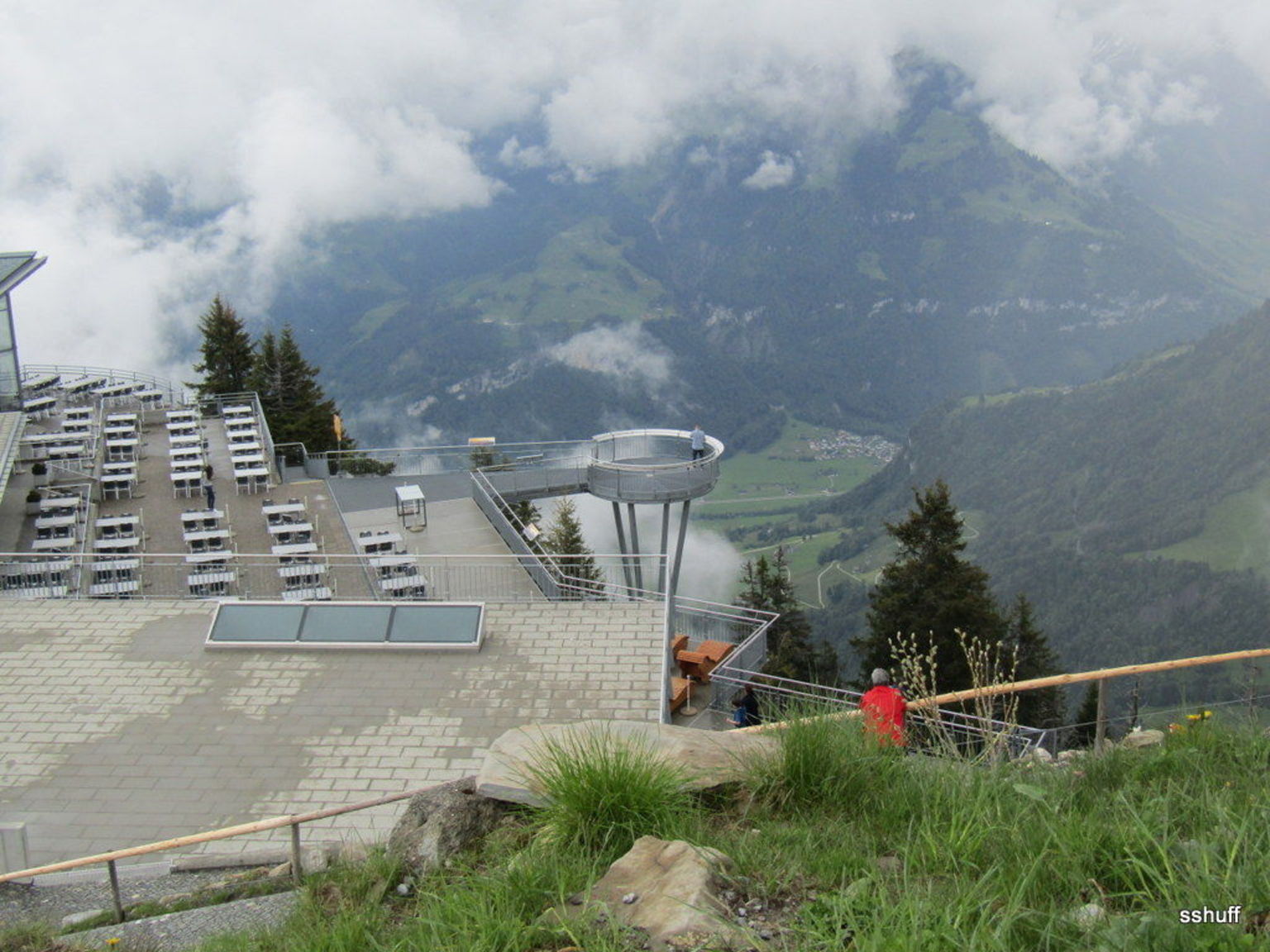 View from the top!