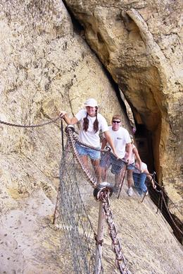 Photo of Mesa Verde National Park Hiking along narrow trails and crevices in Mesa Verde National Park , Leah - May 2011