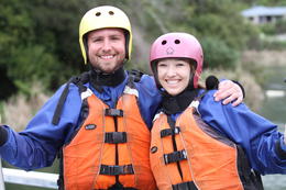 Photo of Kaituna River White Water Rafting from Rotorua Kaituna River White Water Rafting from Rotorua , Brittany T - October 2013