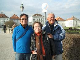 Photo of Palace of Nymphenburg me and my parents. we stopped by the palace complex. view around the complex was very nice , Vic - December 2012