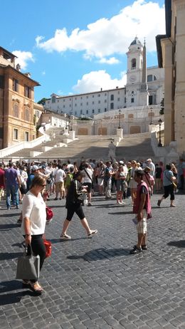 Photo of Spanish Steps.Fantastic sight.Next to Keats and Shelley Museum. Its just a photo of the steps. , William H - August 2016