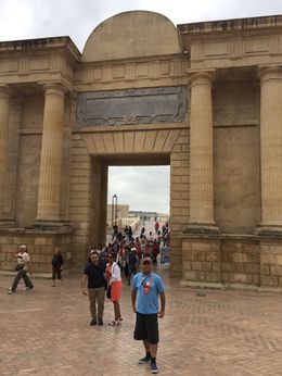 Photo of Cordoba Trip May 2016 Wamiq Shaikh at the entrance to the Great Cordoba Mosque. , Sara S - August 2016