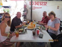Photo of First stop on tour. My wife and I with Chris and Sheena. Who were also on the tour. This was our first stop. , deborah e - March 2015