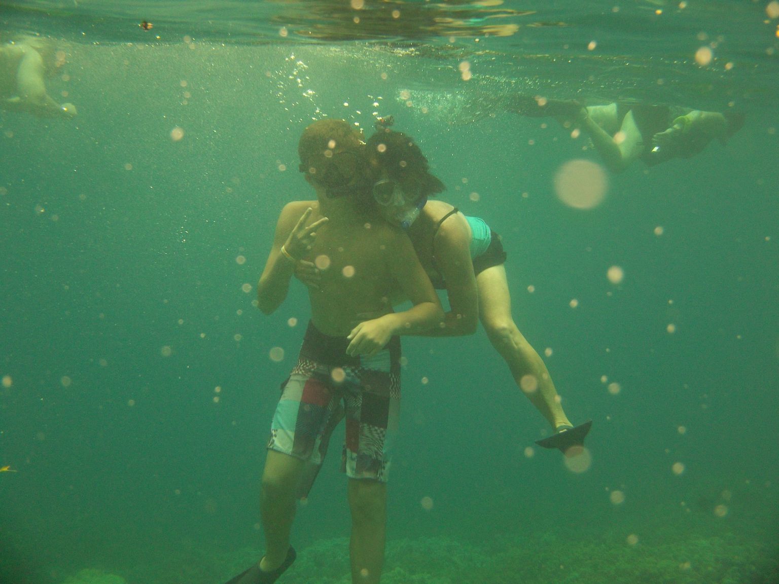 Underwater with My Favortie Teen