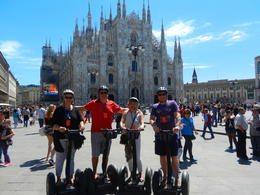 Photo of Duomo Milan Maria and Leigh Mansell and Paul and Lorraine Alston in front of the Duomo in Milan , Maria M - May 2014