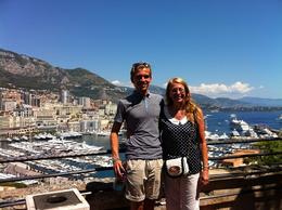 Photo of Monaco Overlooking the Bay Elliot and Denise on a tour of Monaco over looking the bay near the Palace. , Denise H - September 2013