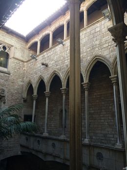 Photo of The Picasso Museum corridor This museum is unlike other museums, not intimidating but warm and welcoming. A gothic structure, feels like you have entered somebody's large house. , Chandan M - July 2016
