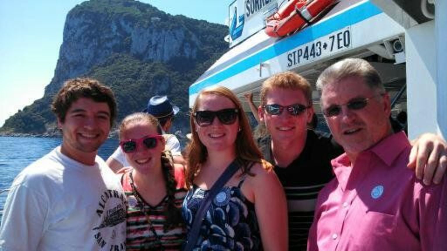 en route to Capri
