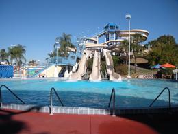 Photo of Wet wet wet! Wet 'n Wild: Too cold for some, the weather was perfect for us and we enjoyed having the pool just for us! - February 2009