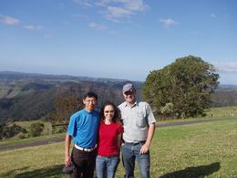 Photo of Gold Coast 4WD Eco Tour Picture taken with our guide, at a lookout beautiful point., Tee Chong L - October 2008