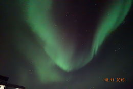 Photo of Northern Lights 3:3 Camera shake due to cold results spoils what would have been an excellent photo - stars aren't sharp, but smudged a little. As seeing the Northern Lights isn't guaranteed don't risk spoiling the ... , Nicholas R - November 2015