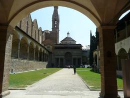 Photo of From the Inside of the Basilica of Santa Croce From the Inside of the Basilica of Santa Croce, Philippa Burne - July 2011