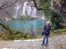 Photo of Manavgat waterfall Photo of me at the Manavgat waterfall. Incredibly beautiful ( the falls, not me!!) even in rain. , Susan W - February 2015