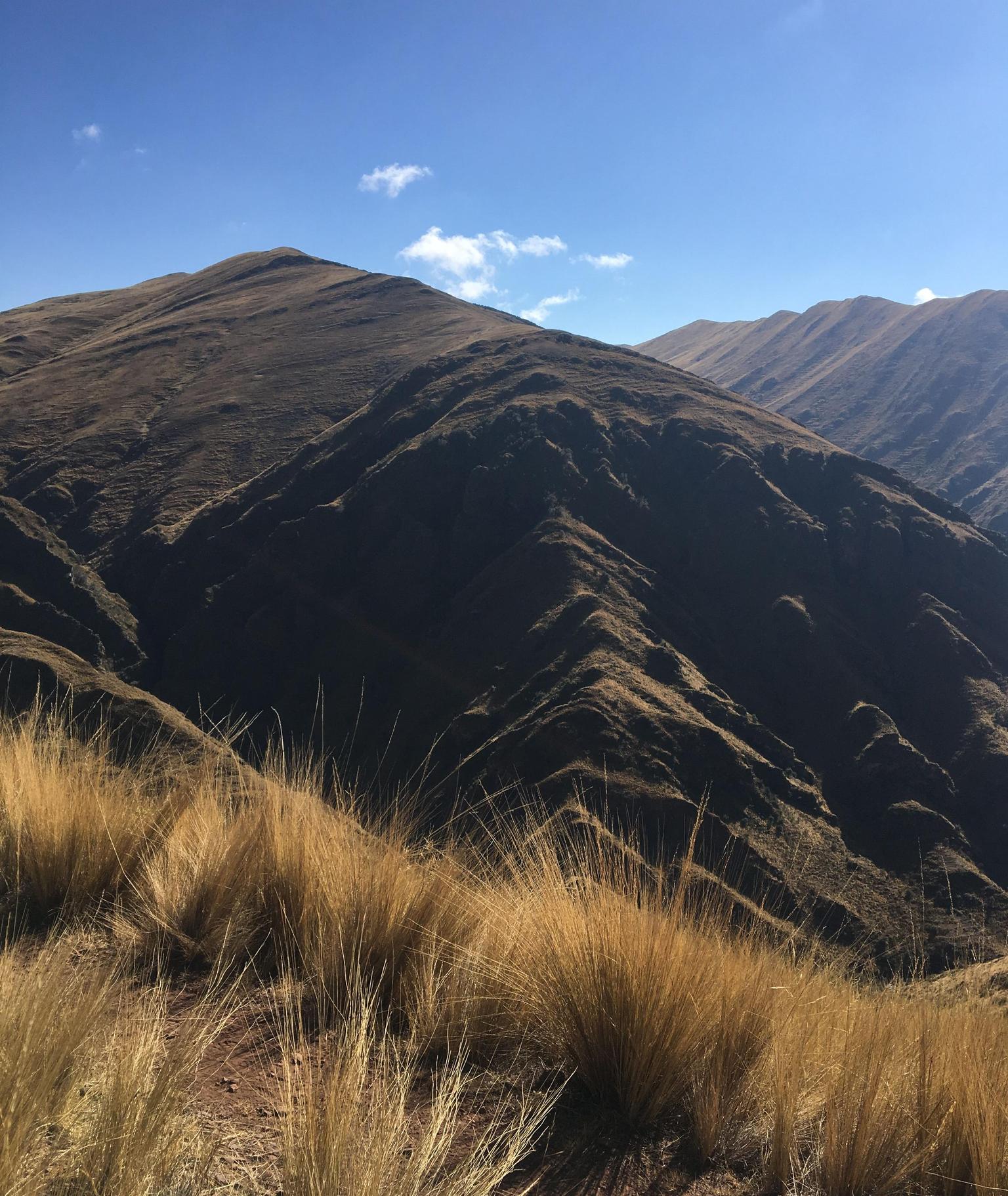 on the way to Huchuy Qosqo