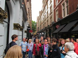 Photo of Diagon Alley Our guide told us the story of how this small street became the basis of Diagon Alley , Nancy - June 2014