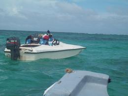 Photo of Speedboat ride over clear waters in Punta Cana Better take 1 boat per person, if you don't want your partner screaming at your ear, that she is frightened :), Pavel V - August 2011