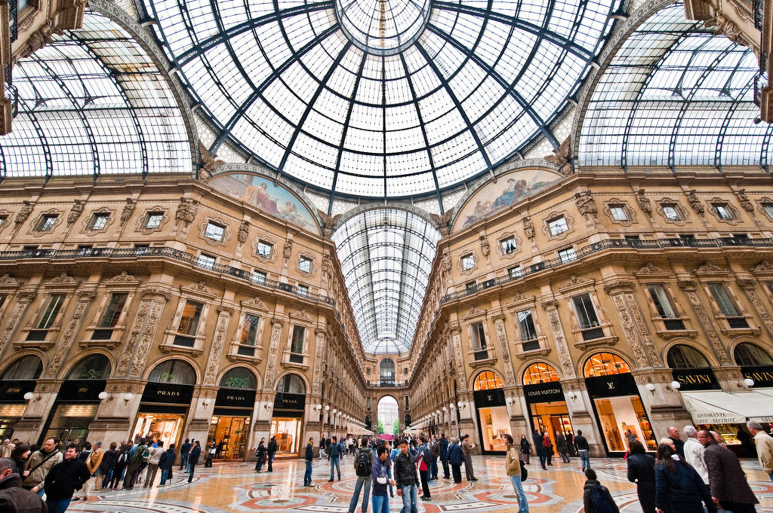 The Galleria Vittorio Emanuele II