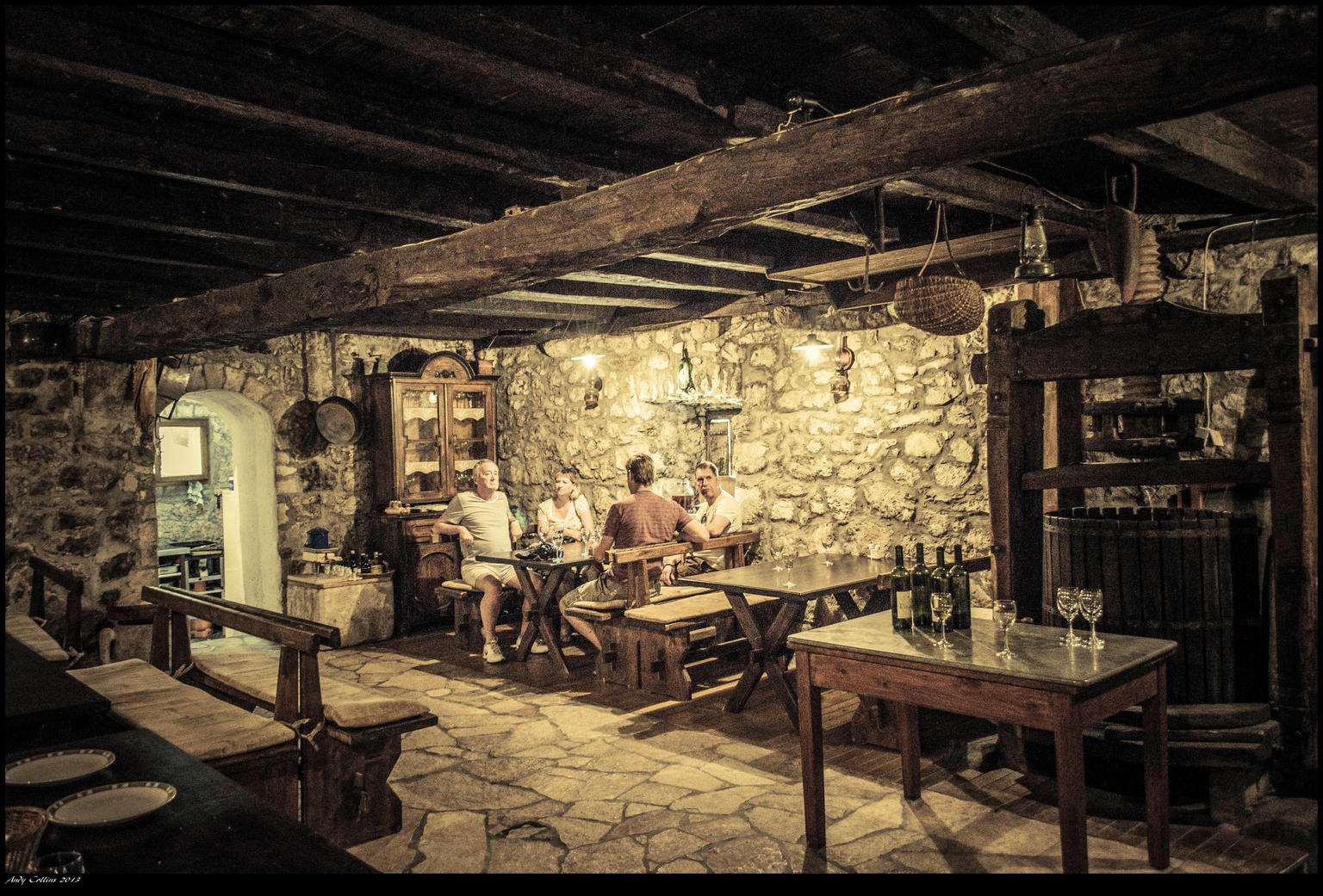 The vineyard stop
