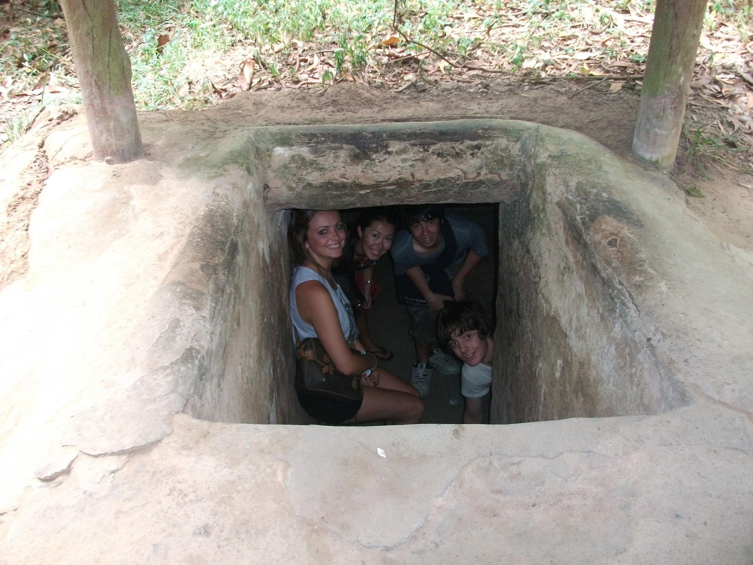 Cu Chi Tunnel exit