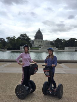 Photo of Capitol and Reflecting Pond A totally fun and memorable way for this mother-daughter travel duo to see the DC sites! , Linda K - October 2015