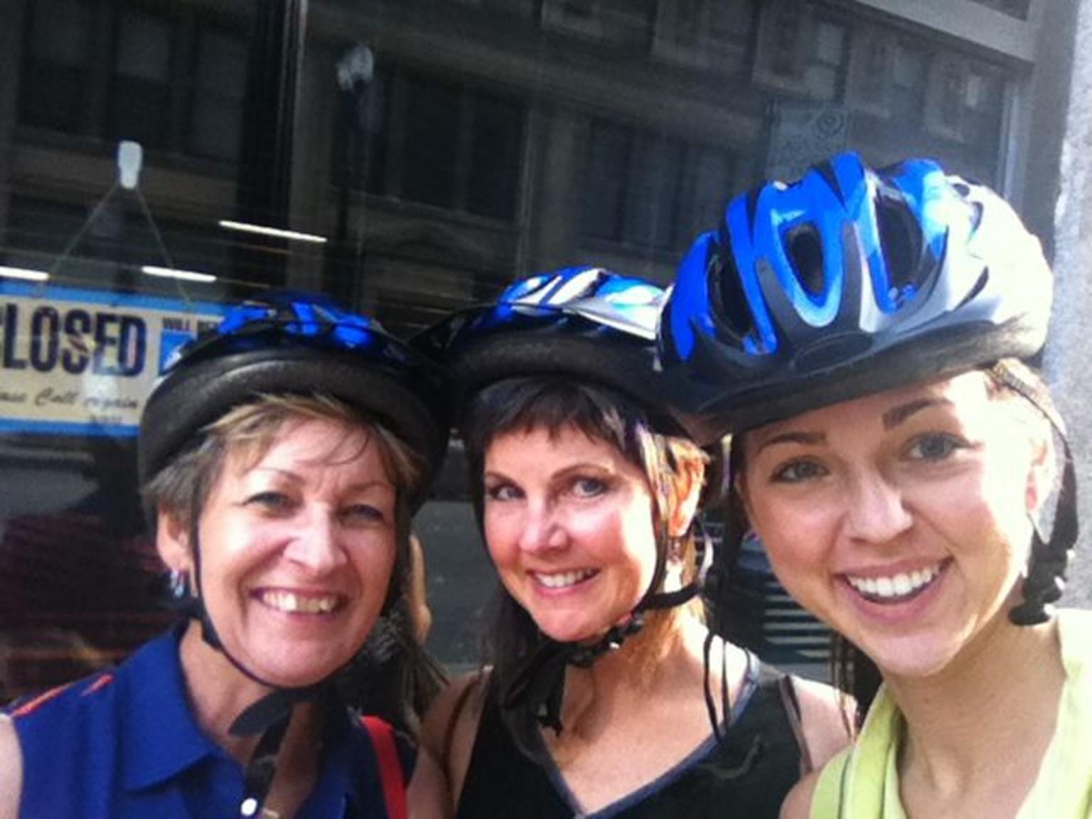 Funny hats for the Segways!