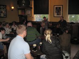 Photo of Musicians on the pub crawl Musicians on the Irish music pub crawl - a view at one of the pubs we visited with the musicians in the front, Sara T - July 2010