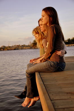 Photo of Sitting on the dock of the bay... Clear Lake Shores, TX My Girls ~ Sitting on the dock of the bay wasting time watching the sun set on Clear Lake Shores, TX , speloqui - March 2011